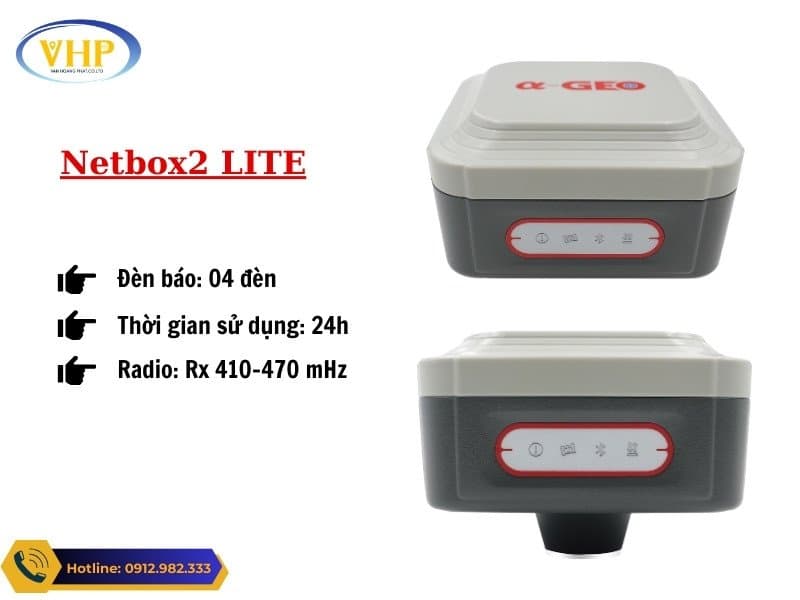 Máy GPS RTK Netbox2 LITE: Hiệu Suất Vượt Trội, Đầu Tư Thông Minh