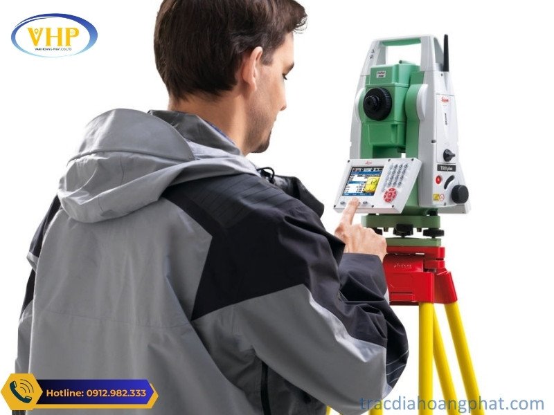 Máy toàn đạc điện tử Leica TS09 Plus ứng dụng cho mọi dự án