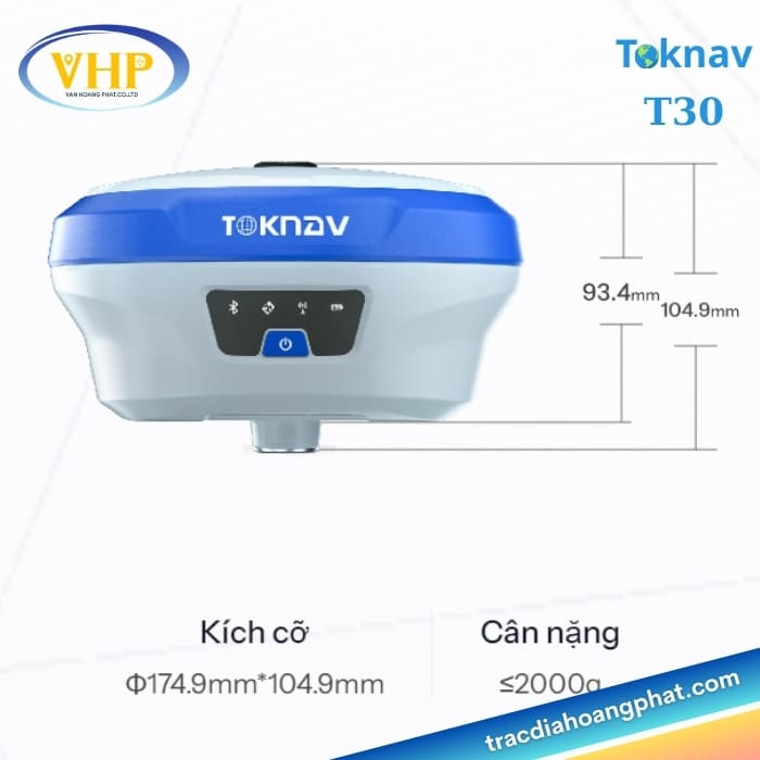 Máy GPS RTK Toknav T30: Công Nghệ Đo Camera – Dung Lượng Pin 48H – Giải Pháp Toàn Diện Cho Khảo Sát Địa Hình