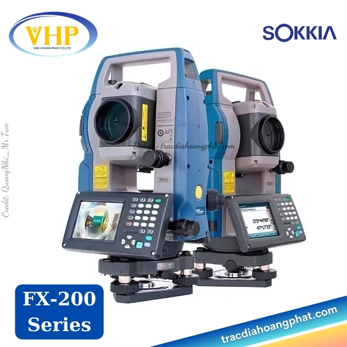 Máy Toàn Đạc Điện Tử Sokkia FX-200 Series – Lựa Chọn Hàng Đầu Cho Đo Đạc Chính Xác