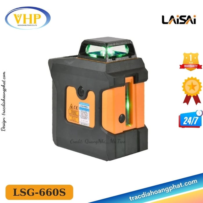 Máy Cân Bằng Laser Laisai LSG-660S: Siêu Thiết Bị Đo Trong Không Gian Hẹp