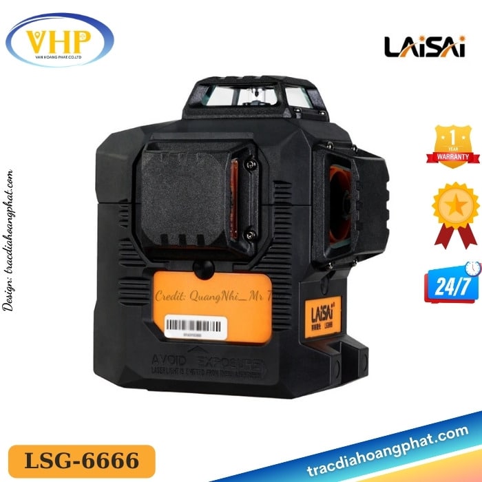 Máy Cân Bằng Laser Laisai LSG6666 – Giải Pháp Đo Đạc Chính Xác Cho Mọi Công Trình