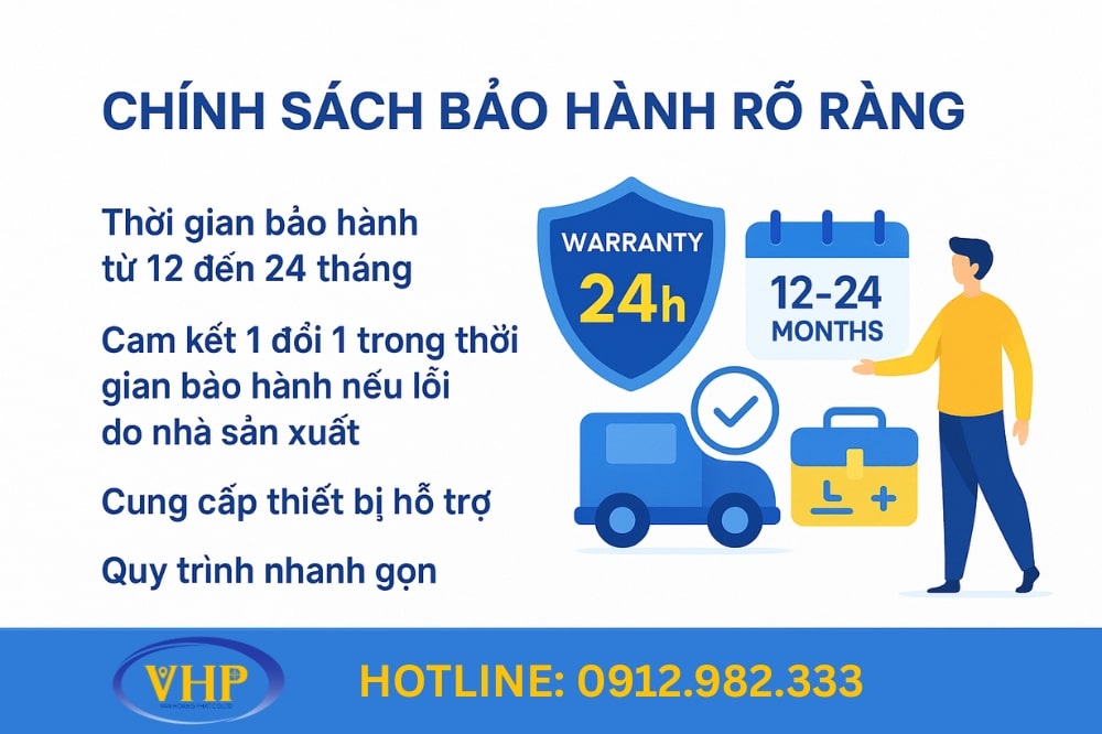 Chính sách bảo hành của Trắc địa Hoàng Phát