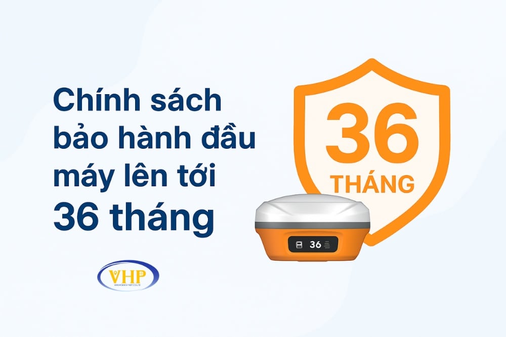 Chính sách bảo hành đầu máy lên tới 36 tháng