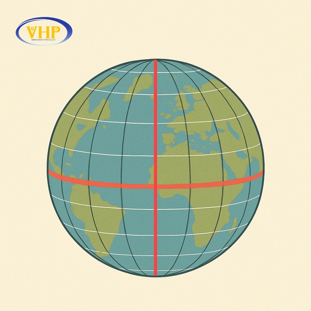 Kinh độ, vĩ độ là 2 khái niệm quan trọng trong xác định vị trí