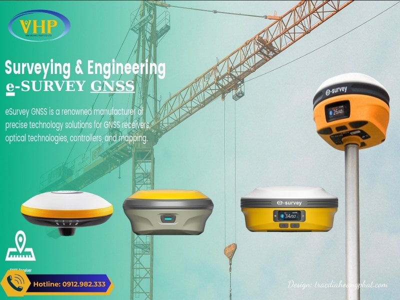 E-Survey - Máy RTK giá rẻ trong phân khúc