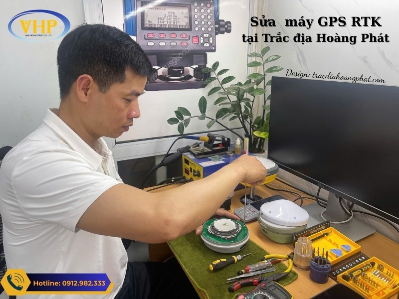 Dịch Vụ Sửa Máy GPS RTK tại Trắc địa Hoàng Phát