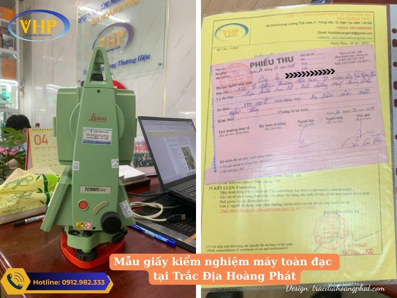 Cấp giấy chứng nhận đã kiểm nghiệm và giấy tờ thanh toán cho khách hàng