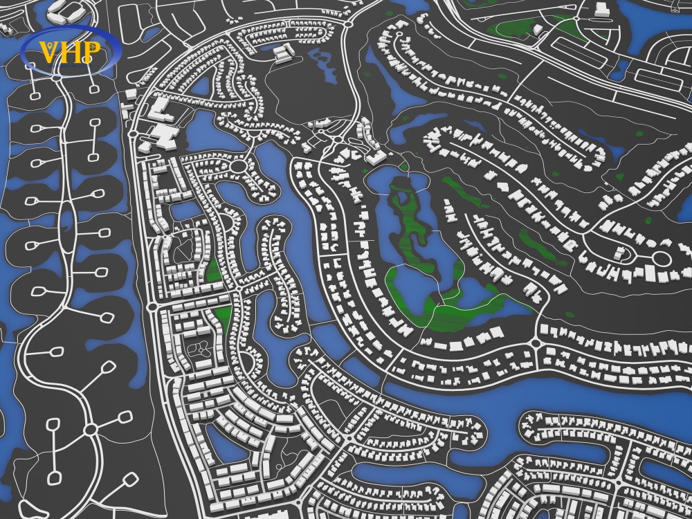 Bản đồ bình đồ dự án phổ biến hay gặp