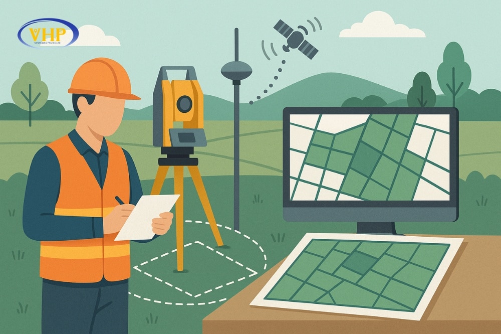 Vai trò của bình sai trong đo vẽ địa chính, xác định ranh giới thửa đất và đảm bảo độ chính xác tọa độ