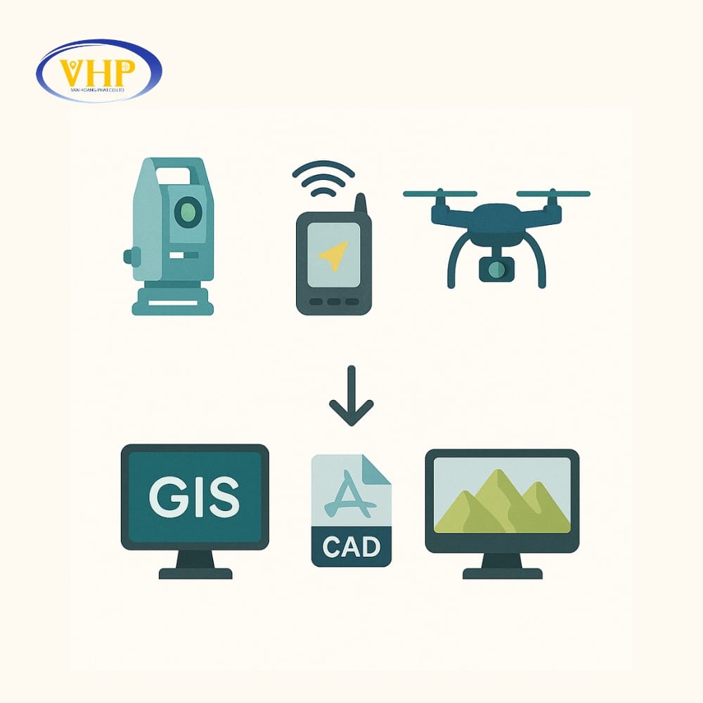 Các công cụ thiết yếu để tạo bản đồ số