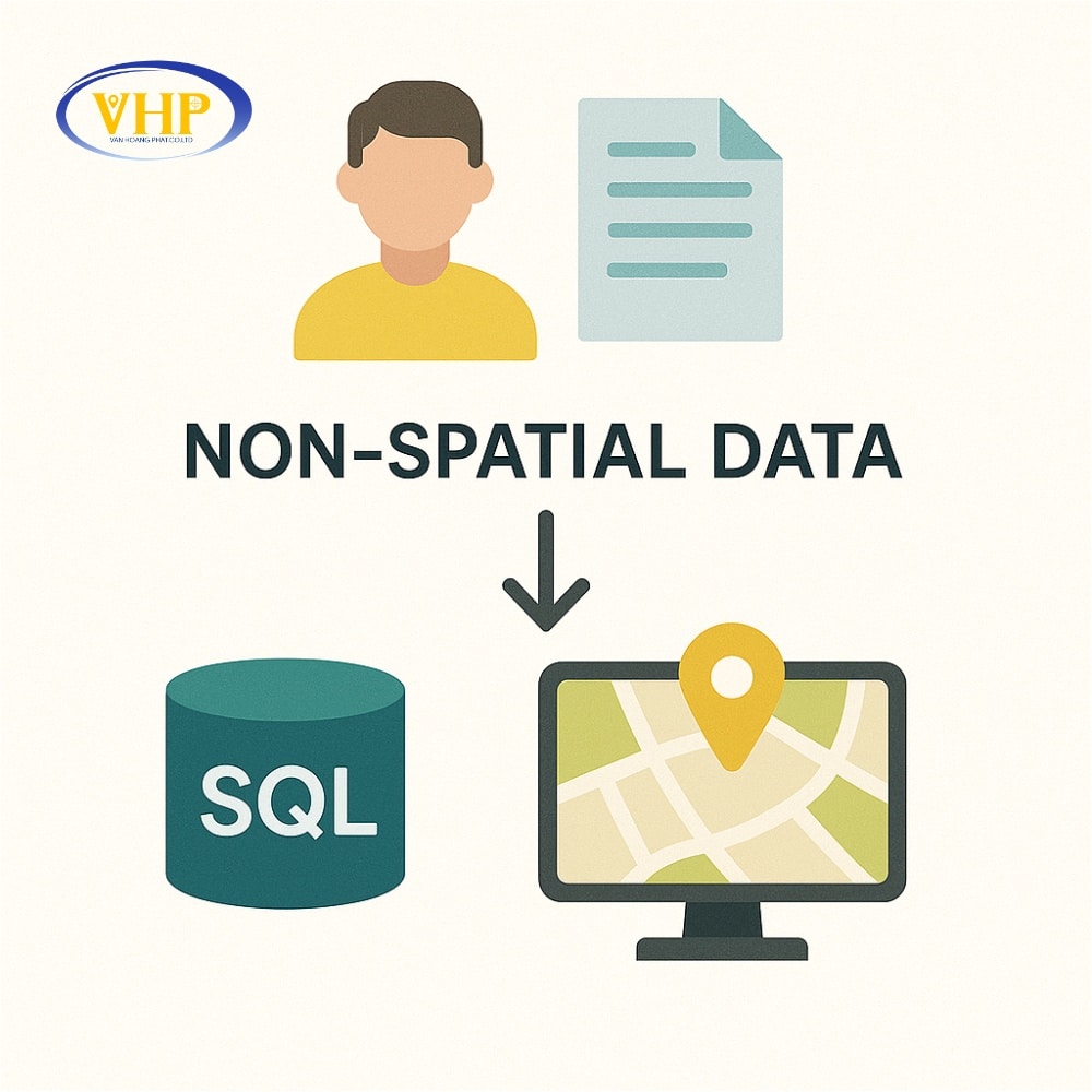 Dữ liệu phi không gian gồm thông tin thuộc tính