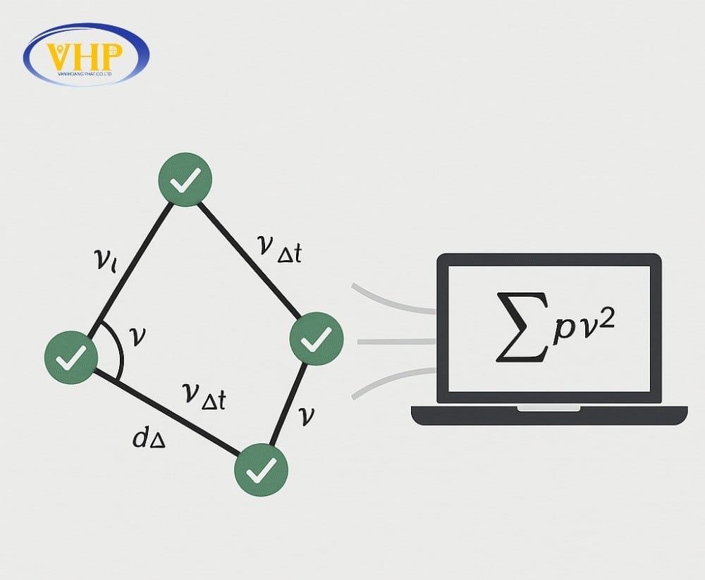 Nguyên lý bình phương nhỏ nhất trong quy trình bình sai nhằm tối ưu hóa độ chính xác các phép đo