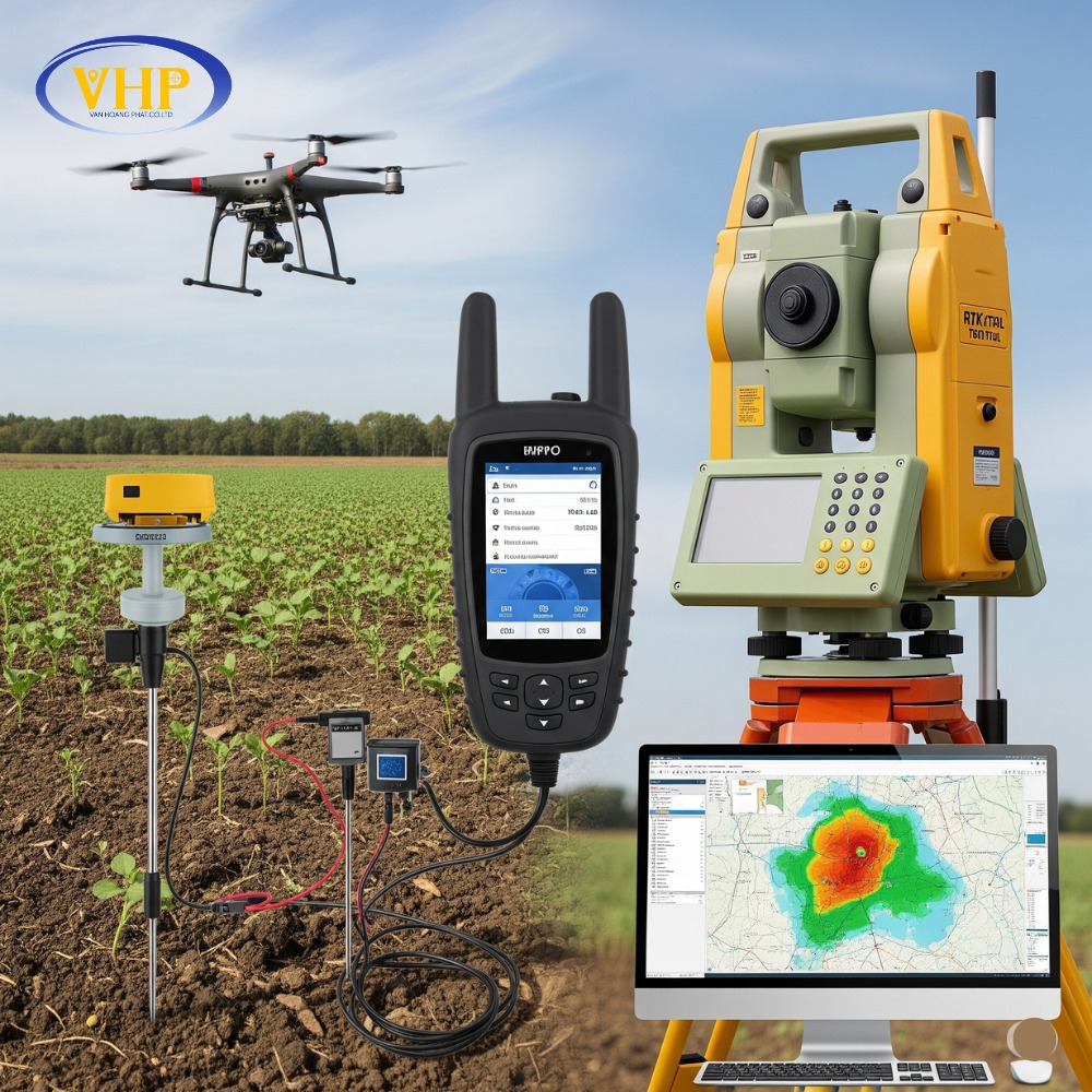 Trắc địa Hoàng Phát - Chuyên cung cấp các thiết bị trắc địa cần thiết trong quá trình tạo lập bản đồ