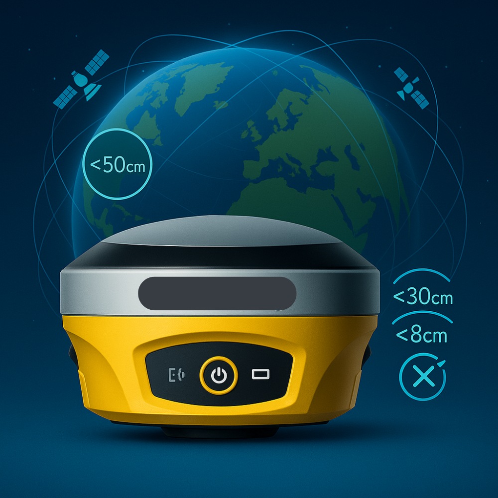 Máy RTK E-Survey hỗ trợ hiệu chỉnh Atlas và công nghệ aRTK