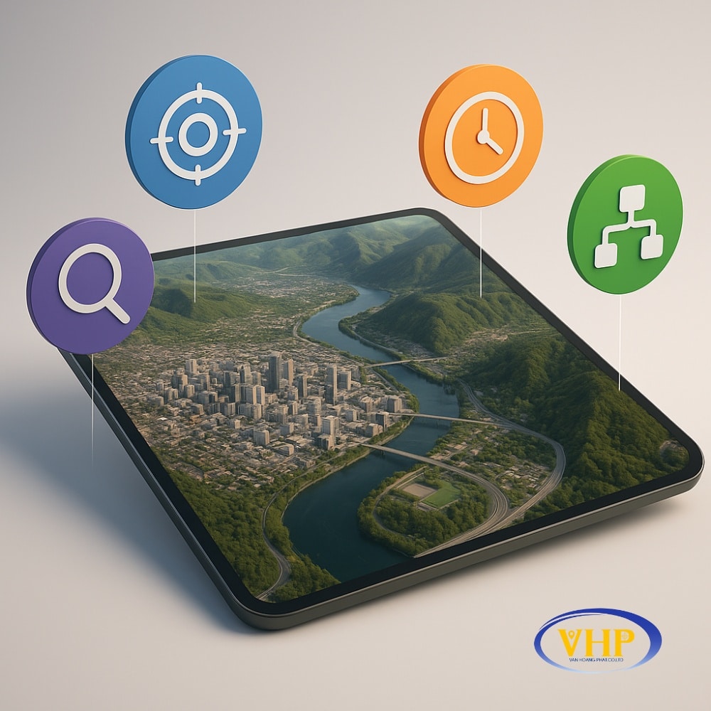 Lợi ích vượt trội của bản đồ vệ tinh 3D