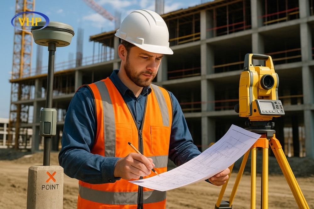 Vai trò biên bản bàn giao tim mốc trong xây dựng