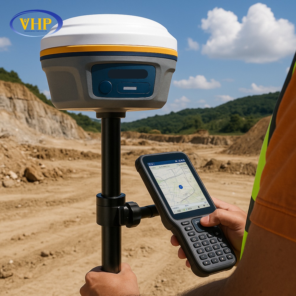 Ứng dụng máy GNSS RTK E-Survey trong đo đạc và khảo sát
