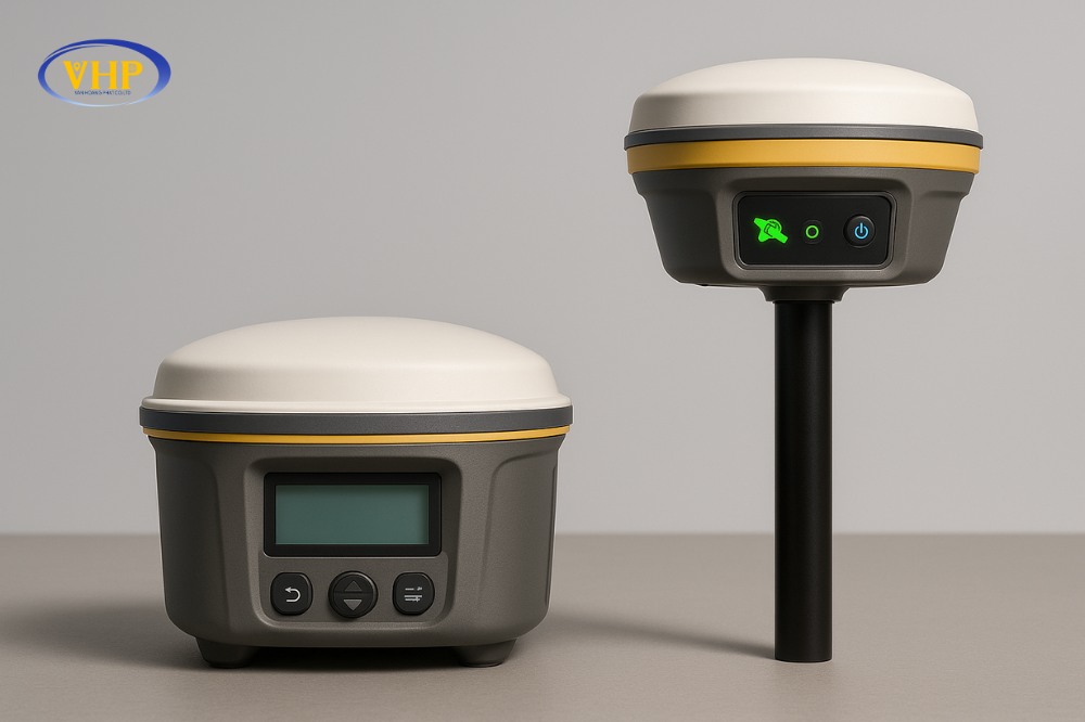 Cấu tạo máy định vị vệ tinh GPS 2 tần số RTK chính xác và ổn định