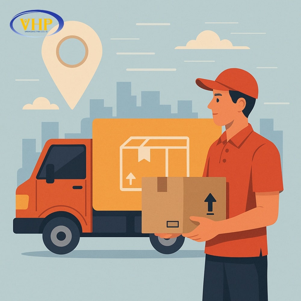 Chính sách giao hàng tại Trắc Địa Hoàng Phát