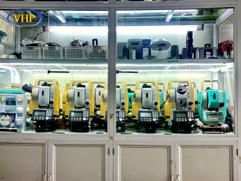 Thuê máy toàn đạc điện tử Trắc địa Vân Hoàng Phát